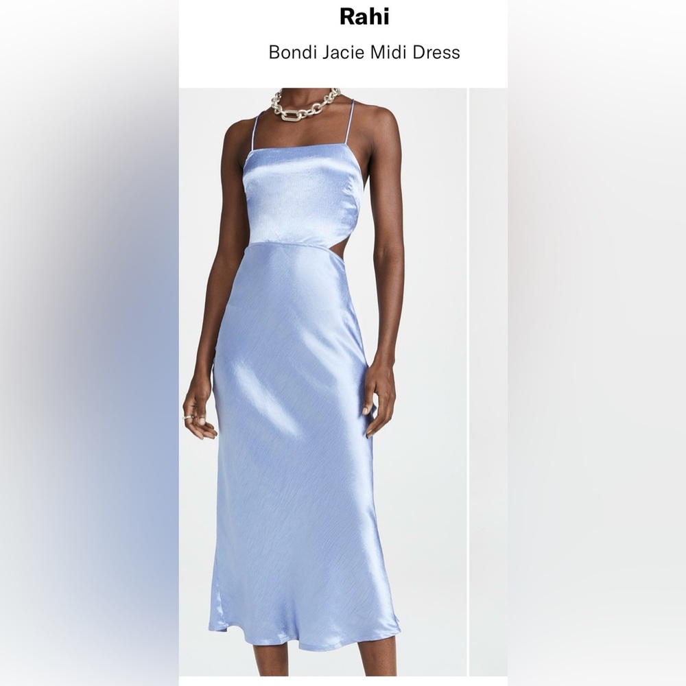 Rahi Blue Bondie Jacie Midi Dress